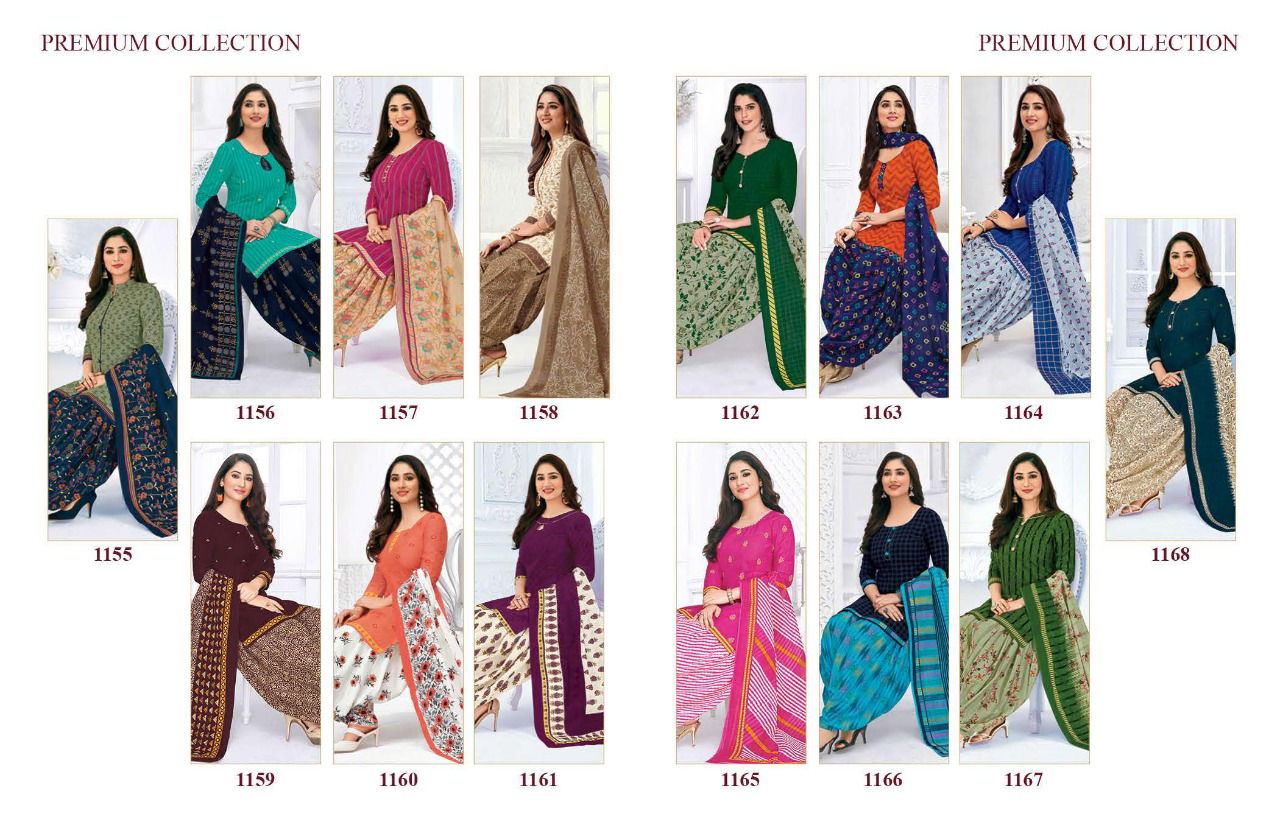 Pranjul Priyanka 11 Latest Regular Wear Cotton Printed Dress Material Collection